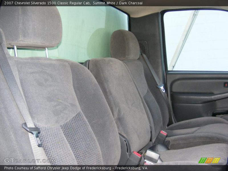 Summit White / Dark Charcoal 2007 Chevrolet Silverado 1500 Classic Regular Cab