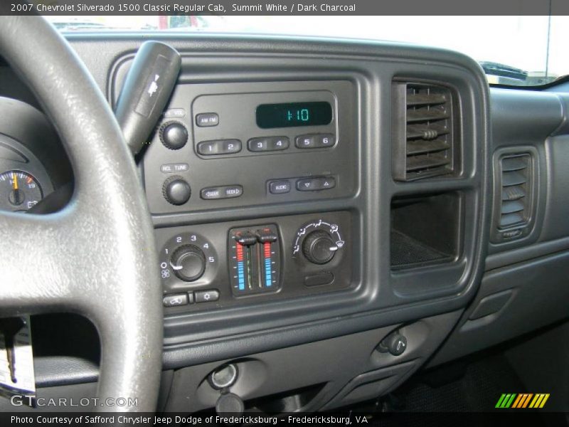 Summit White / Dark Charcoal 2007 Chevrolet Silverado 1500 Classic Regular Cab