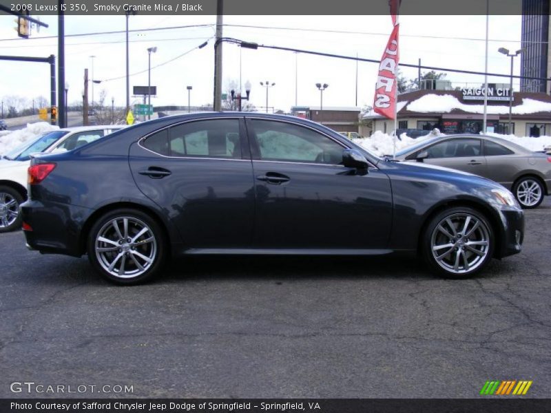 Smoky Granite Mica / Black 2008 Lexus IS 350