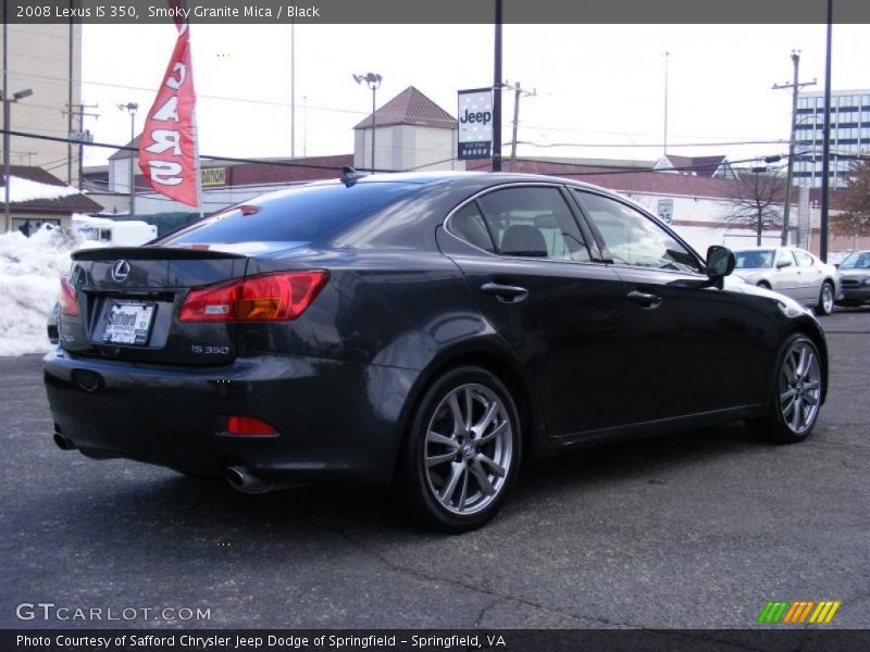 Smoky Granite Mica / Black 2008 Lexus IS 350