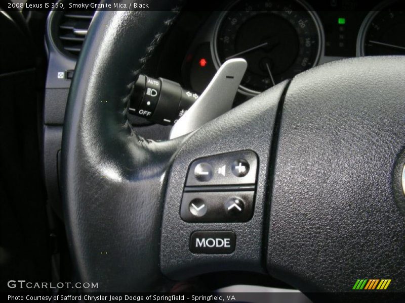 Smoky Granite Mica / Black 2008 Lexus IS 350