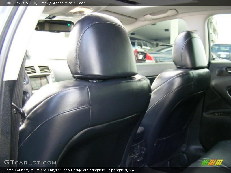 Smoky Granite Mica / Black 2008 Lexus IS 350