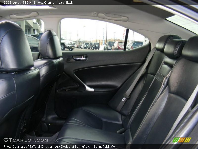 Smoky Granite Mica / Black 2008 Lexus IS 350