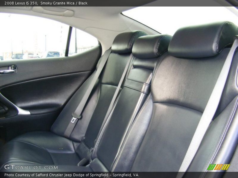 Smoky Granite Mica / Black 2008 Lexus IS 350