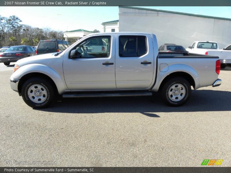 Radiant Silver / Graphite 2007 Nissan Frontier SE Crew Cab