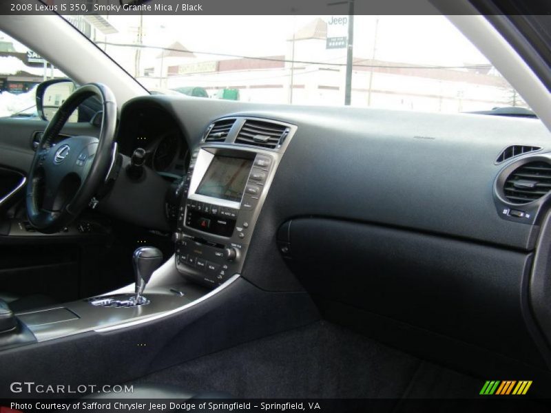 Smoky Granite Mica / Black 2008 Lexus IS 350