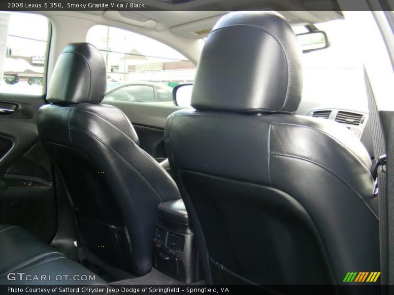 Smoky Granite Mica / Black 2008 Lexus IS 350