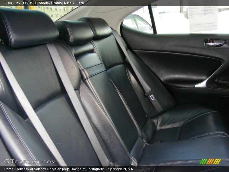 Smoky Granite Mica / Black 2008 Lexus IS 350