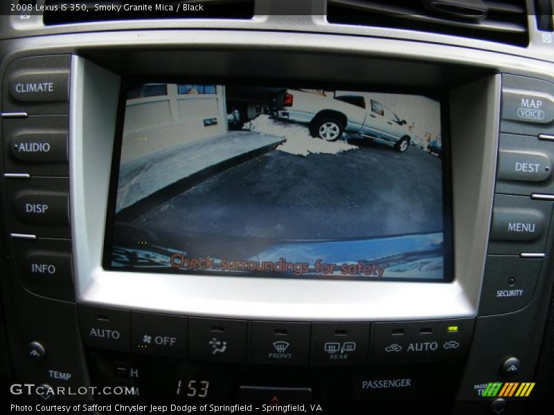 Smoky Granite Mica / Black 2008 Lexus IS 350