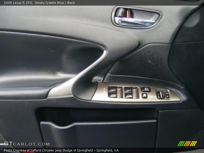 Smoky Granite Mica / Black 2008 Lexus IS 350