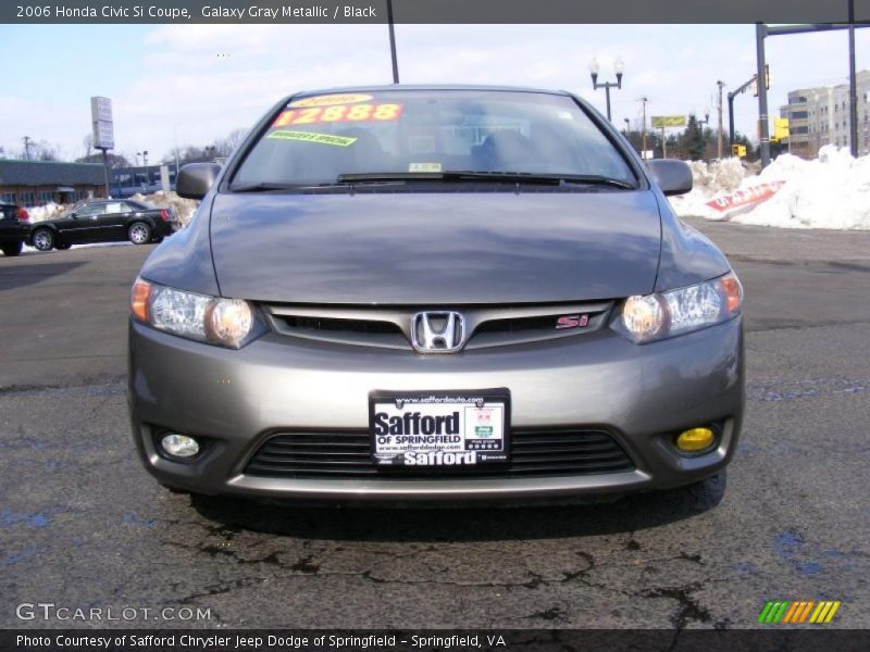 Galaxy Gray Metallic / Black 2006 Honda Civic Si Coupe
