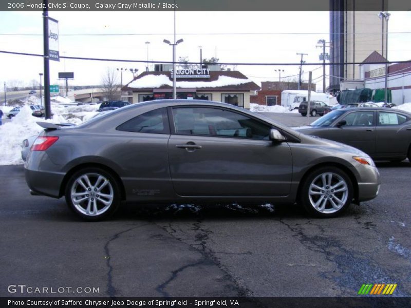 Galaxy Gray Metallic / Black 2006 Honda Civic Si Coupe