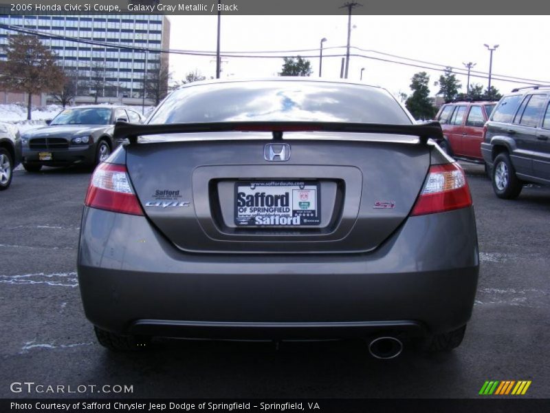 Galaxy Gray Metallic / Black 2006 Honda Civic Si Coupe