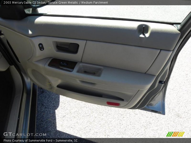 Spruce Green Metallic / Medium Parchment 2003 Mercury Sable GS Sedan