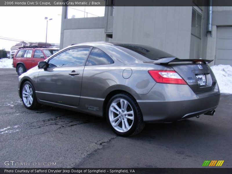 Galaxy Gray Metallic / Black 2006 Honda Civic Si Coupe