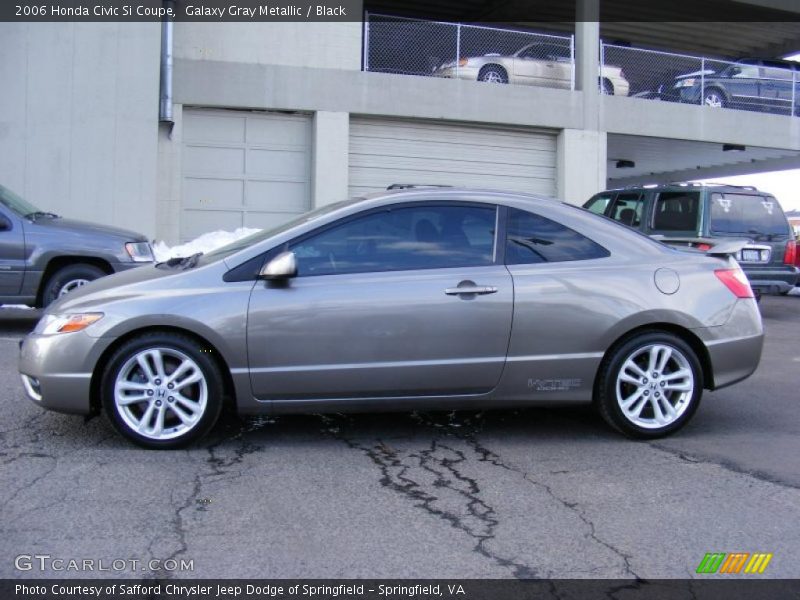 Galaxy Gray Metallic / Black 2006 Honda Civic Si Coupe