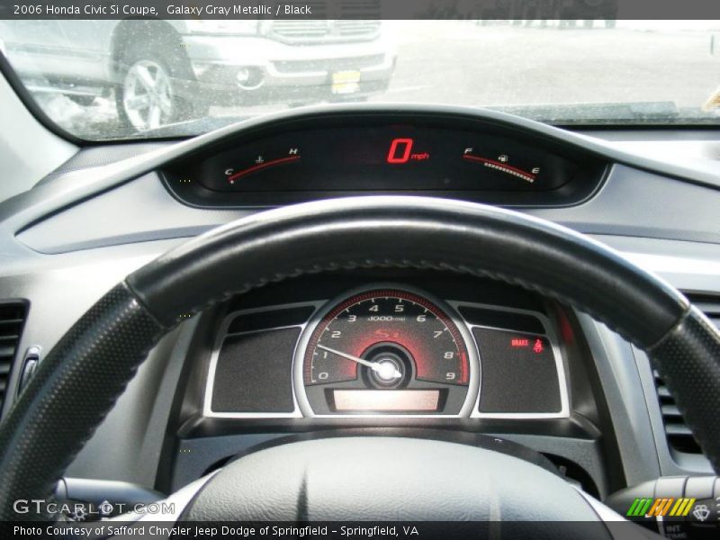 Galaxy Gray Metallic / Black 2006 Honda Civic Si Coupe