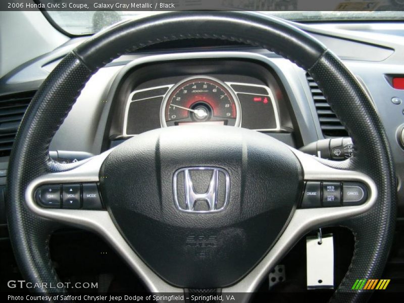 Galaxy Gray Metallic / Black 2006 Honda Civic Si Coupe