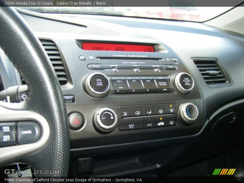 Galaxy Gray Metallic / Black 2006 Honda Civic Si Coupe