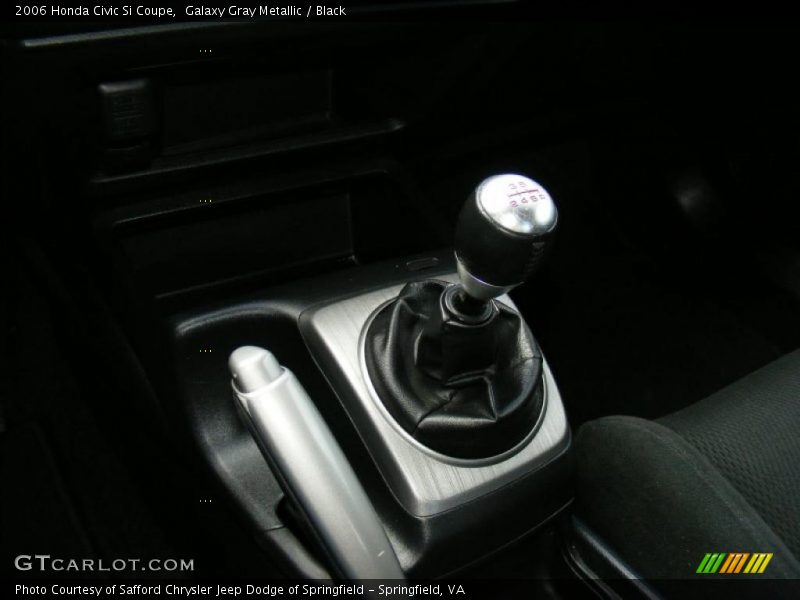 Galaxy Gray Metallic / Black 2006 Honda Civic Si Coupe
