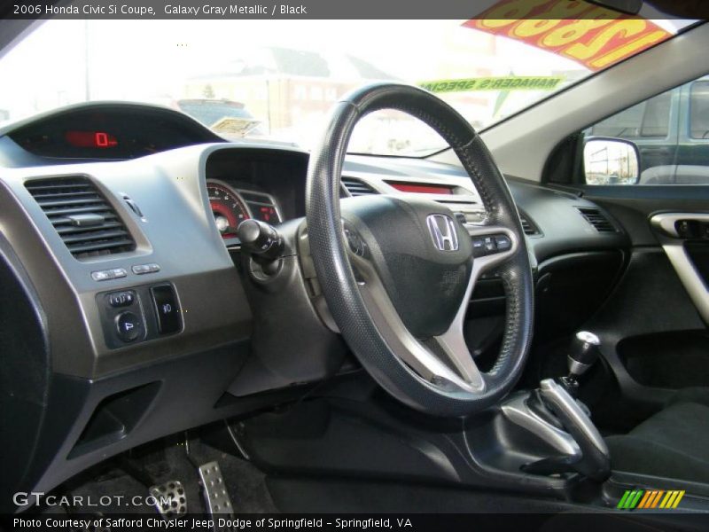Galaxy Gray Metallic / Black 2006 Honda Civic Si Coupe