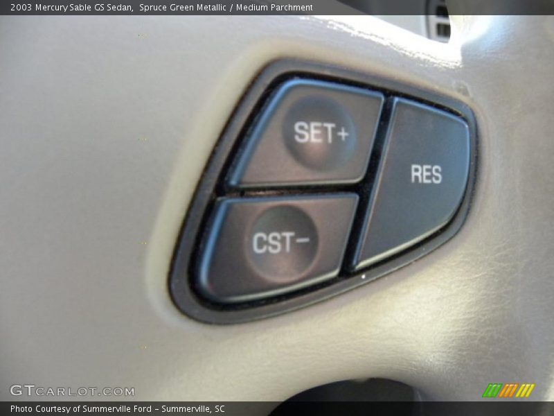 Spruce Green Metallic / Medium Parchment 2003 Mercury Sable GS Sedan