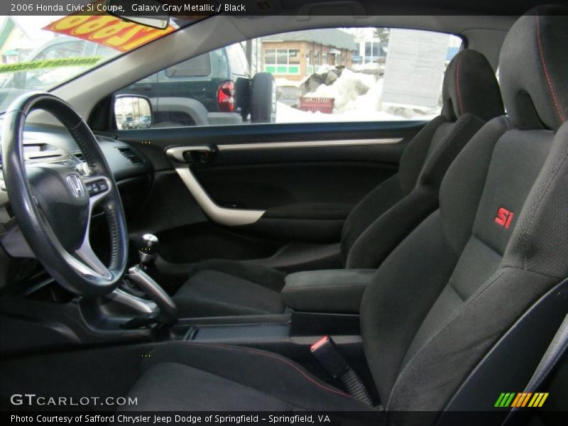 Galaxy Gray Metallic / Black 2006 Honda Civic Si Coupe