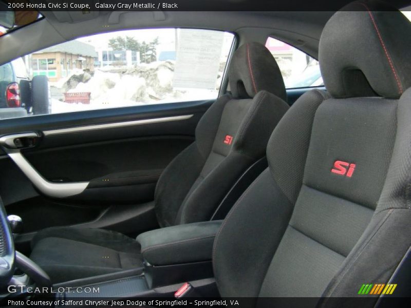 Galaxy Gray Metallic / Black 2006 Honda Civic Si Coupe