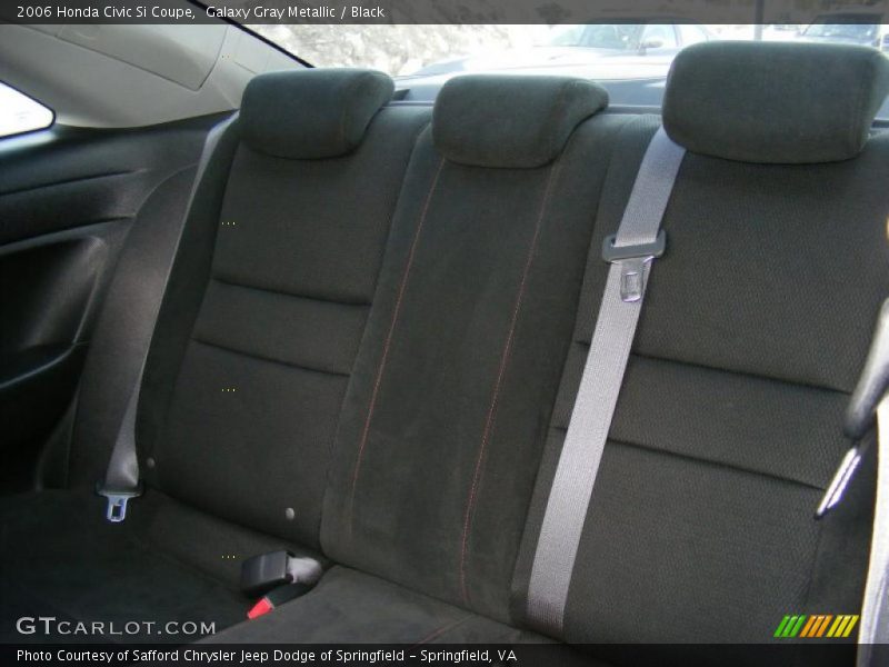 Galaxy Gray Metallic / Black 2006 Honda Civic Si Coupe