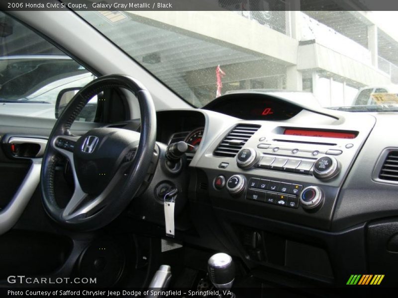 Galaxy Gray Metallic / Black 2006 Honda Civic Si Coupe