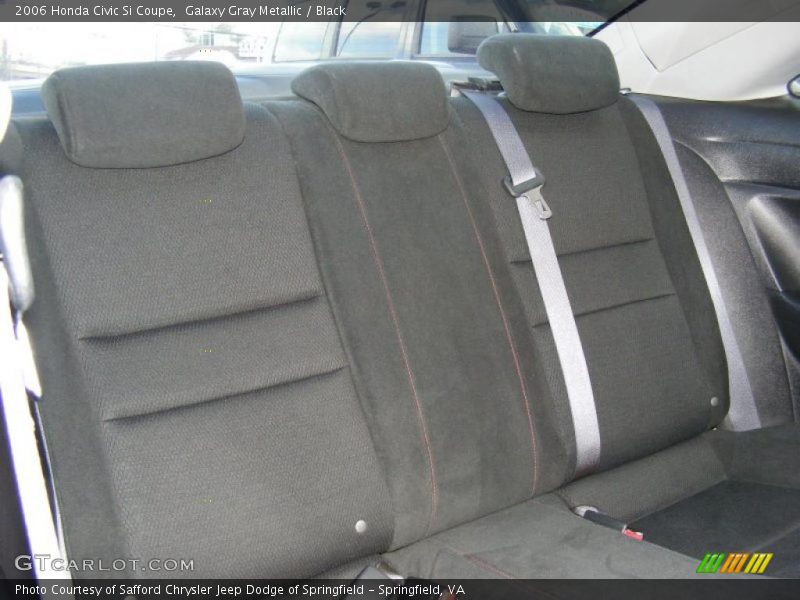 Galaxy Gray Metallic / Black 2006 Honda Civic Si Coupe