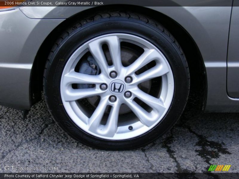 Galaxy Gray Metallic / Black 2006 Honda Civic Si Coupe
