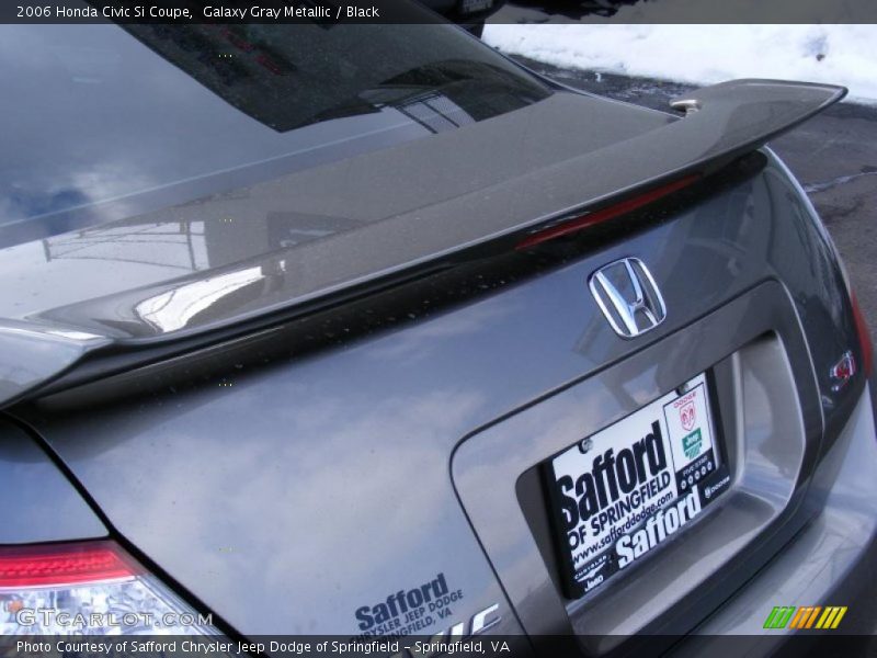 Galaxy Gray Metallic / Black 2006 Honda Civic Si Coupe