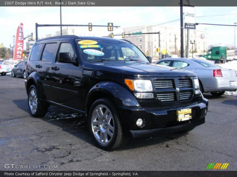 Black / Dark Slate Gray 2007 Dodge Nitro R/T 4x4