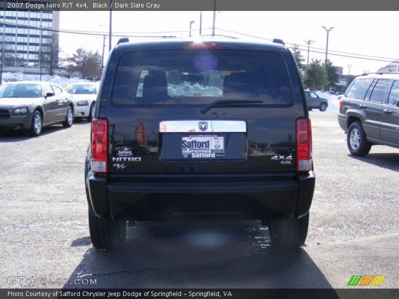 Black / Dark Slate Gray 2007 Dodge Nitro R/T 4x4
