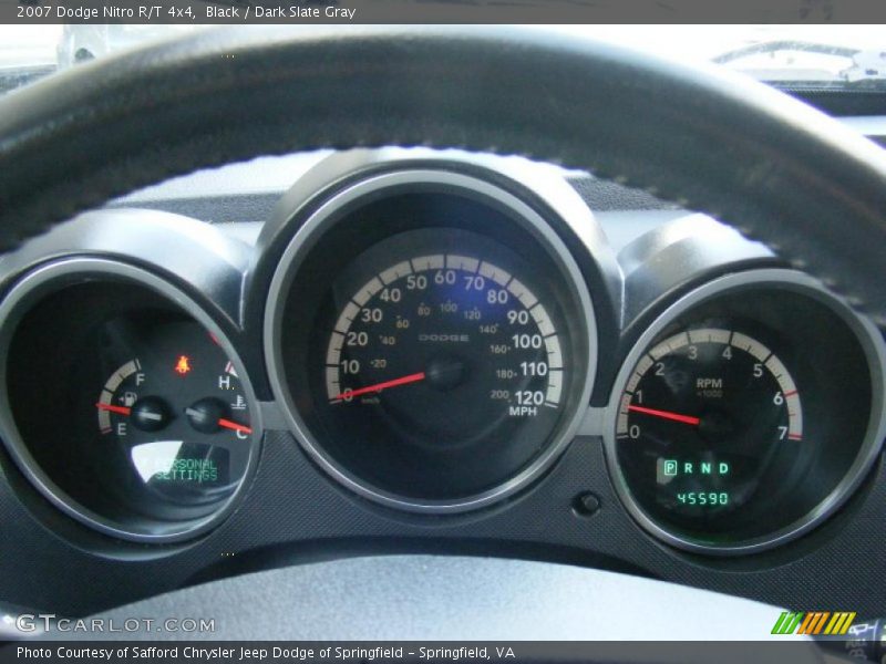 Black / Dark Slate Gray 2007 Dodge Nitro R/T 4x4