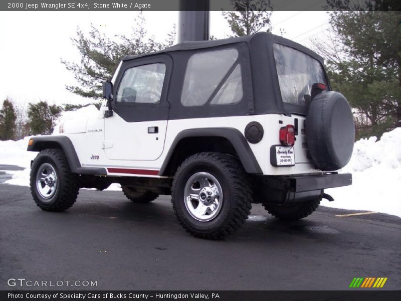 Stone White / Agate 2000 Jeep Wrangler SE 4x4