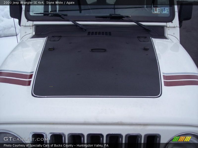 Stone White / Agate 2000 Jeep Wrangler SE 4x4