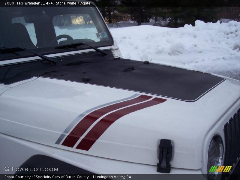 Stone White / Agate 2000 Jeep Wrangler SE 4x4
