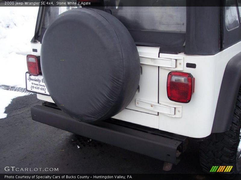 Stone White / Agate 2000 Jeep Wrangler SE 4x4