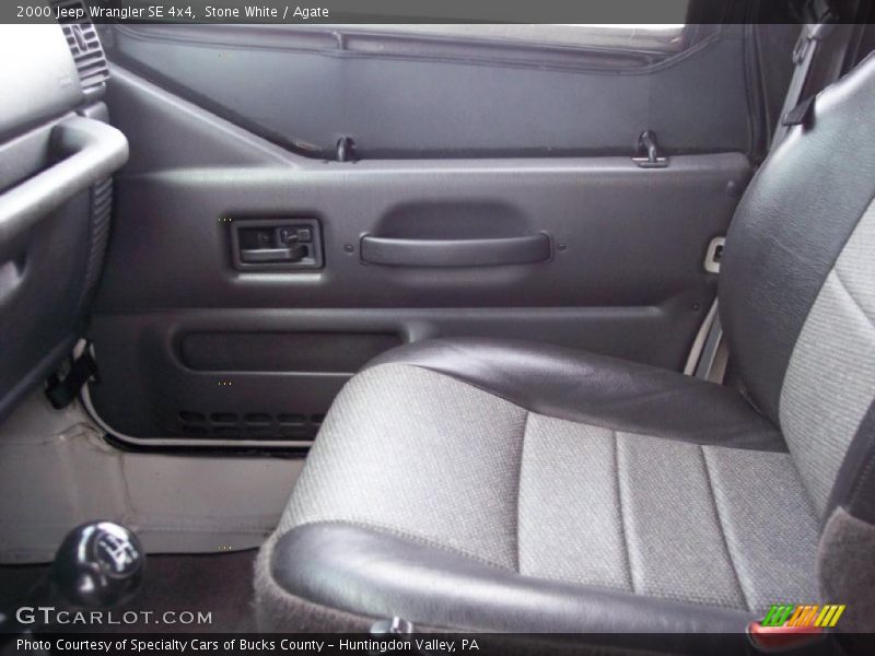 Stone White / Agate 2000 Jeep Wrangler SE 4x4
