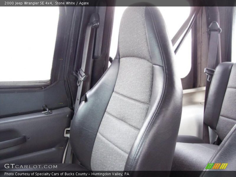 Stone White / Agate 2000 Jeep Wrangler SE 4x4