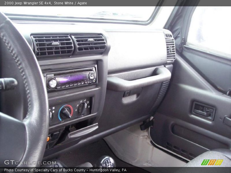 Stone White / Agate 2000 Jeep Wrangler SE 4x4