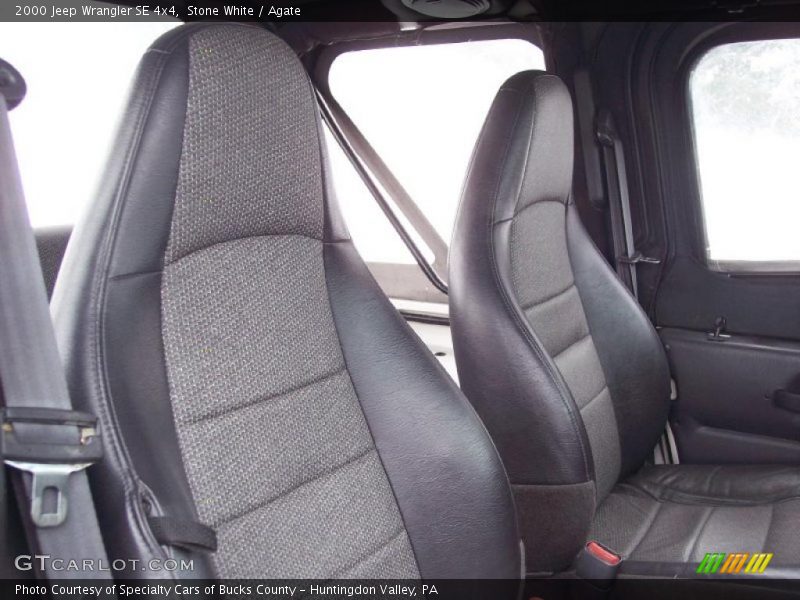Stone White / Agate 2000 Jeep Wrangler SE 4x4