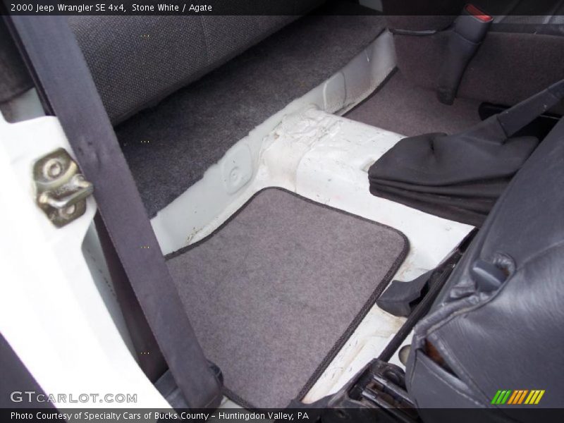 Stone White / Agate 2000 Jeep Wrangler SE 4x4