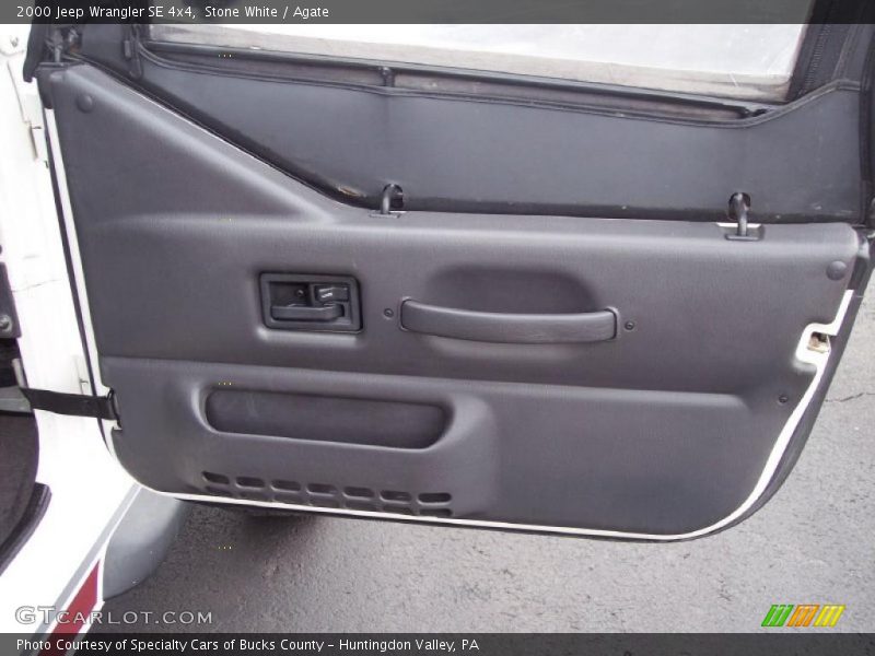 Stone White / Agate 2000 Jeep Wrangler SE 4x4