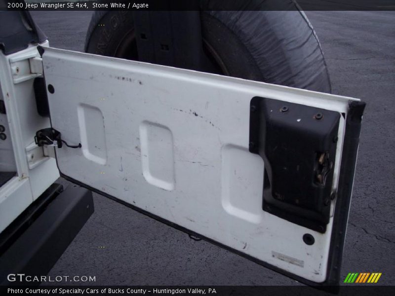Stone White / Agate 2000 Jeep Wrangler SE 4x4