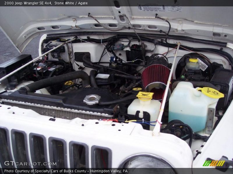 Stone White / Agate 2000 Jeep Wrangler SE 4x4
