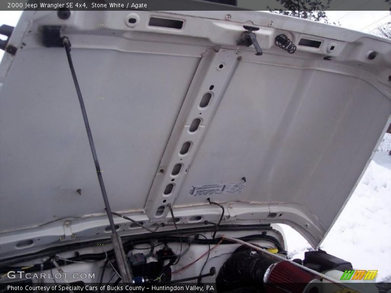 Stone White / Agate 2000 Jeep Wrangler SE 4x4