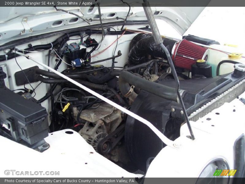 Stone White / Agate 2000 Jeep Wrangler SE 4x4